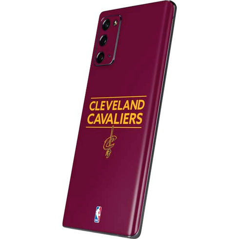 NBA Cleveland Cavaliers Standard - Maroon Galaxy Note20 5G Skin